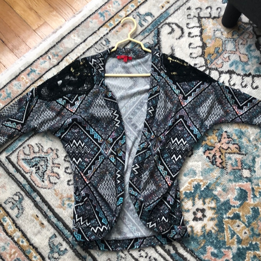 Lightly core Hot Kiss cardigan. Lightly worn over the years in good condition